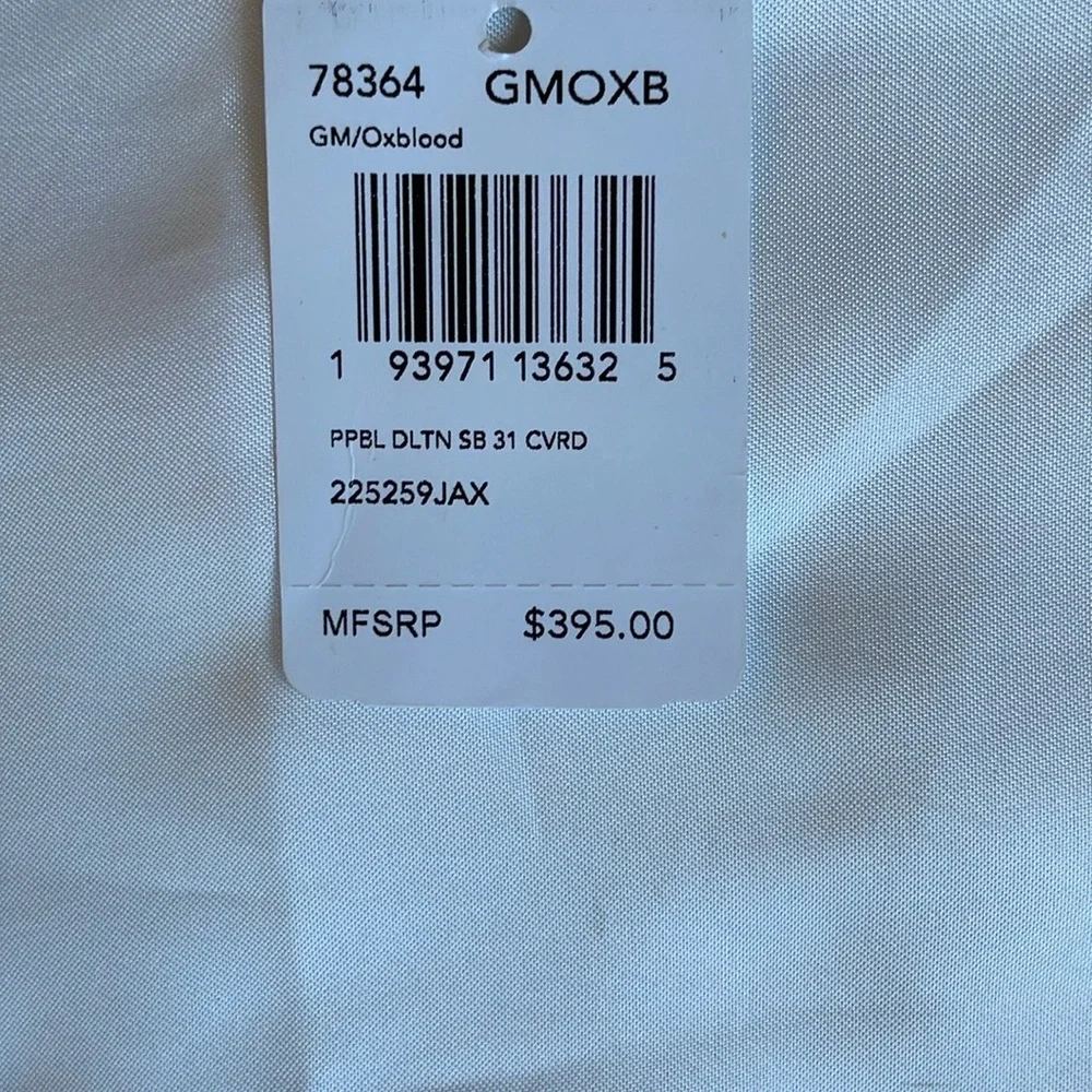 Coach Dalton 31 Leather Shoulder Bag, Oxblood - Picture 10 of 10